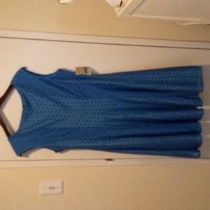 Danny And Nicole Azure Blue Lace Dress Size 16